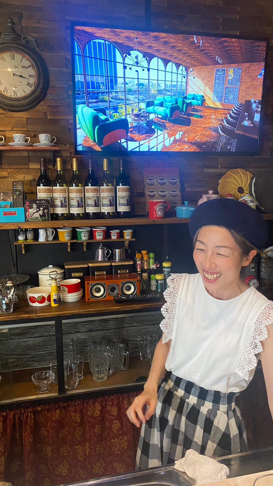 群馬県太田市のカフェ・レンタルスペース Cafe de mariのオーナー マリコ